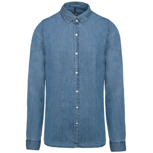Camicia da uomo in chambray