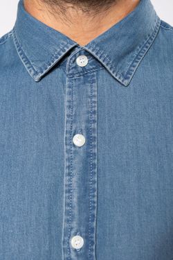 Camicia da uomo in chambray