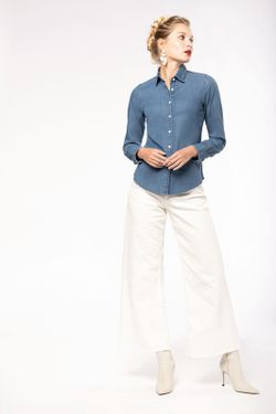 Chambray Hemdfrau