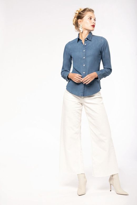Chambray Hemdfrau