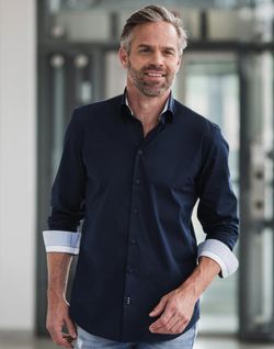 Camisa contrastada Ultimate Stretch hombre