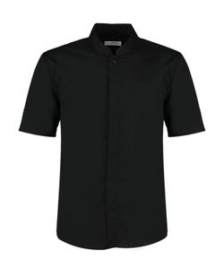 Camicia collo alla coreana con stecca