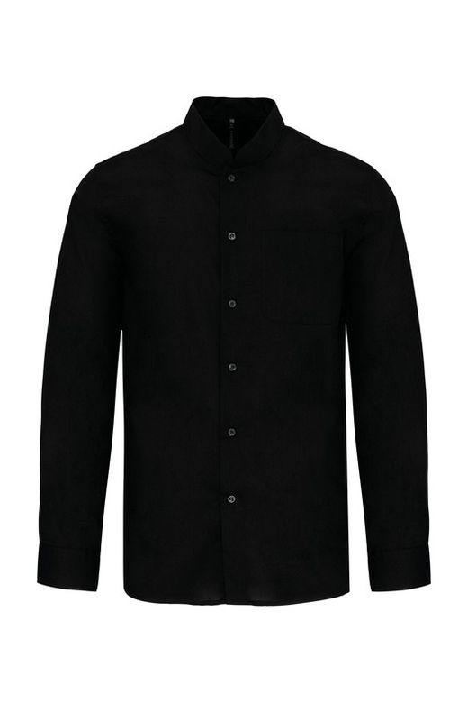 CAMISA CUELLO MAO  MANGA LARGA HOMBRE