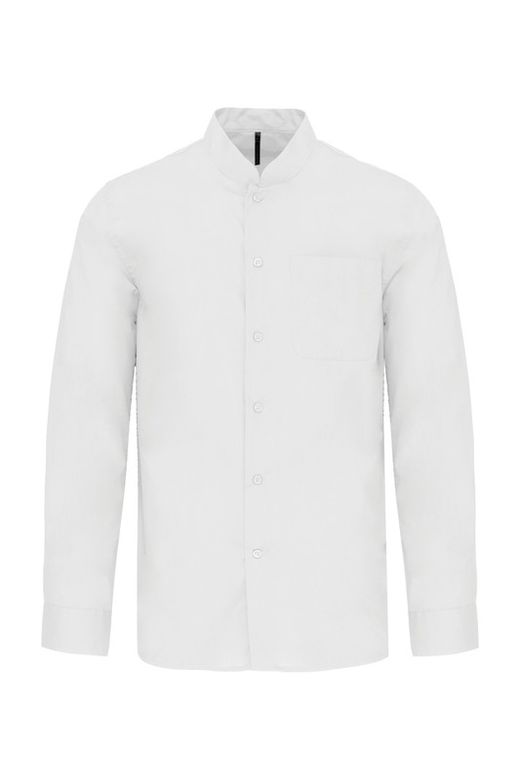 CAMISA CUELLO MAO  MANGA LARGA HOMBRE