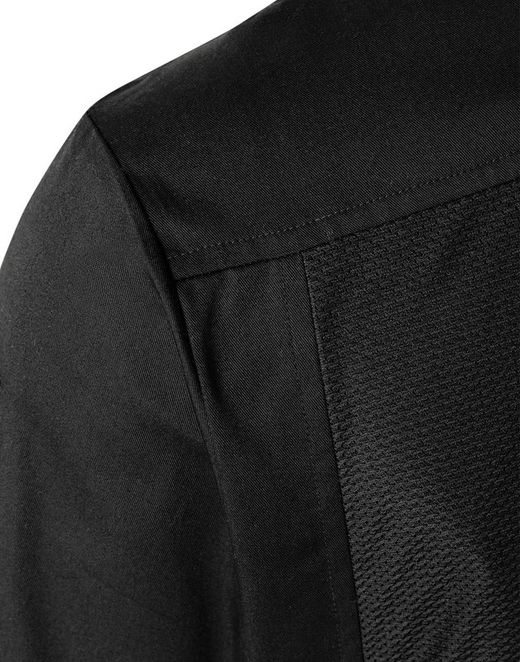 Langarm Chef Shirt Shirt Basic