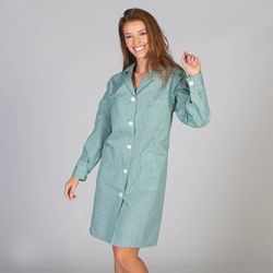 Camisa Hombre Manga Corta con Cuello Mao – Popelín 65/35 – Uniforme Profesional y Casual
