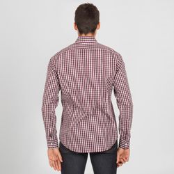 Camisa Hombre Marco Slim Fit Vichy Cuadro