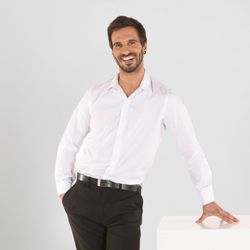 Camisa Hombre Neri Slim Fit Popelin