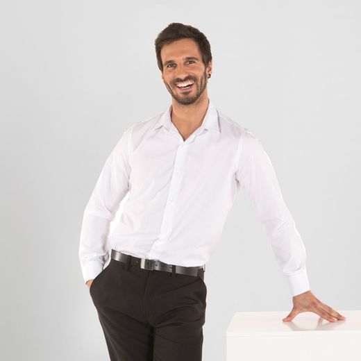 Camisa Hombre Neri Slim Fit Popelin