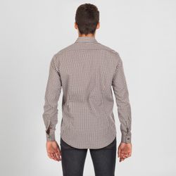 Camisa Hombre Vicenzo Slim Fit Cuadro