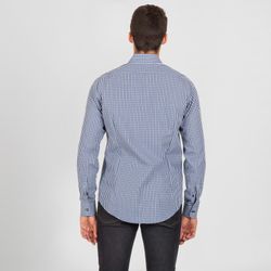 Camisa Hombre Vicenzo Slim Fit Cuadro