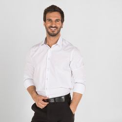 Camisa Hombre Mauro Slim Fit Popelin