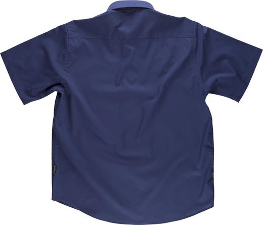 Kurzarmhemd mit Brusttasche Navy