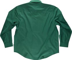 Camisa manga larga con un bolso de pecho Verde