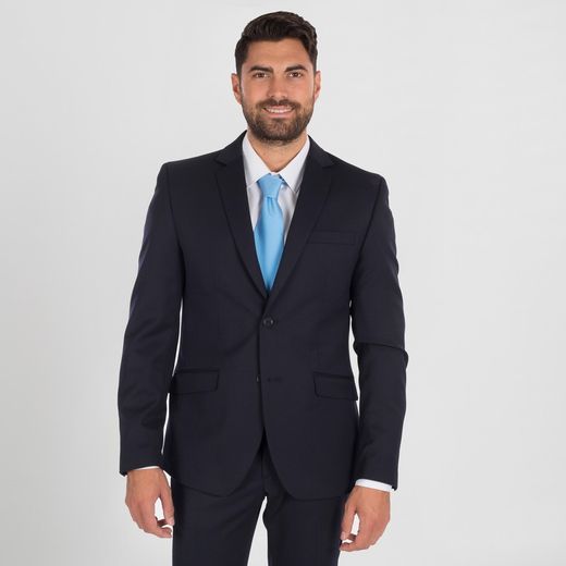 Americana Hombre 2 Botones Slim Fit Confort