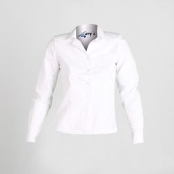 Camisa Camarera Entallada M/C Popelin