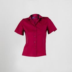 Camisa Camarera Entallada M/C Popelin