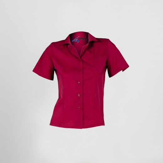 Camisa Camarera Entallada M/C Popelin