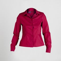 Camisa Camarera Entallada M/C Popelin