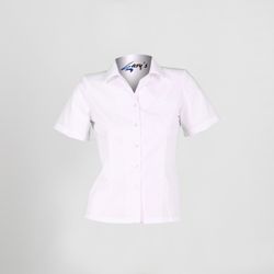 Camisa Camarera Entallada M/C Popelin