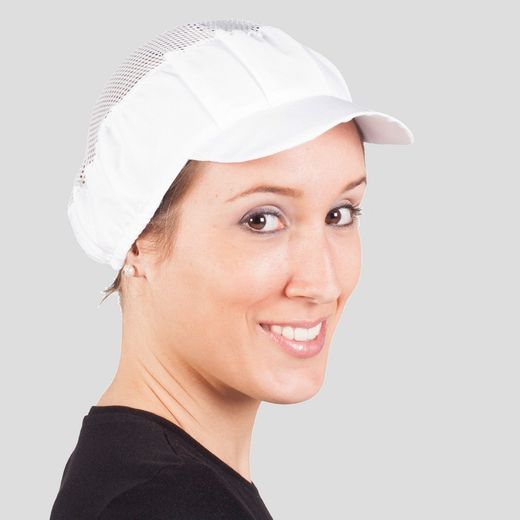 Gorro Mujer Rejilla Y Visera Rigida  (Paq. 10 Unid.)