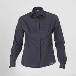 Blusa Mujer Boton Oculto M/L Popelin