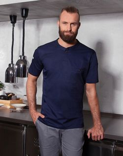 Camisa de trabajo elegante manga corta