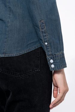 WOMEN'S LONG SLEEVE DENIM SHIRT