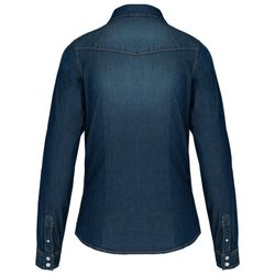 WOMEN'S LONG SLEEVE DENIM SHIRT