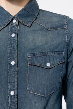 WOMEN'S LONG SLEEVE DENIM SHIRT