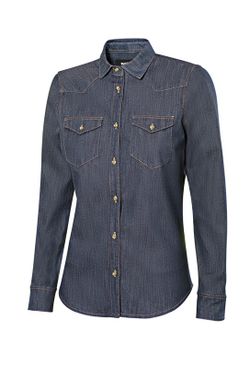 Camisa denim ml mujer Velilla 405007S