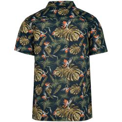 Umweltfreundliches Herrenhemd mit Hawaii-Druck