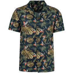 Umweltfreundliches Herrenhemd mit Hawaii-Druck
