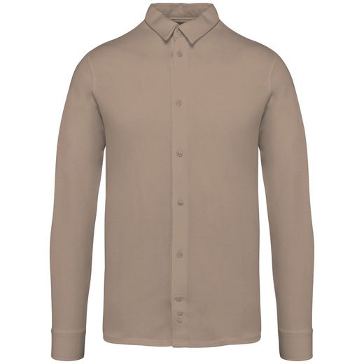 Umweltfreundliches Herrenhemd aus Jersey