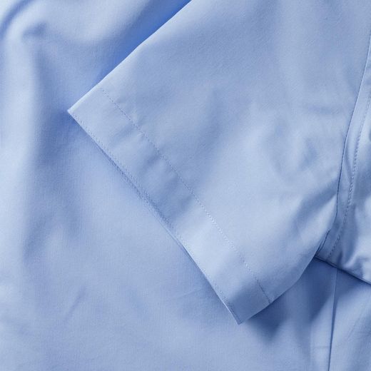 Coolmax® women's short-sleeve fitted shirt