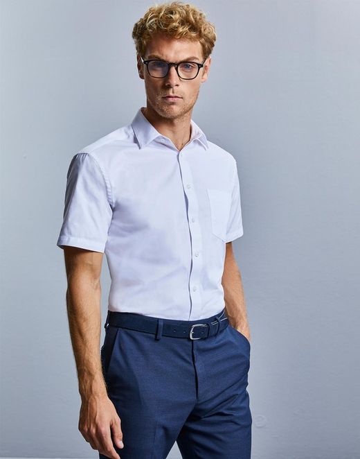 Coolmax® Damen-Kurzarmhemd