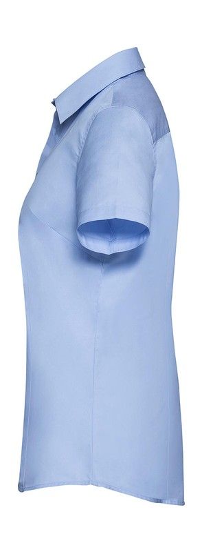 Coolmax® women's short-sleeve fitted shirt