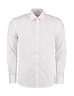 Camicia aderente a maniche lunghe