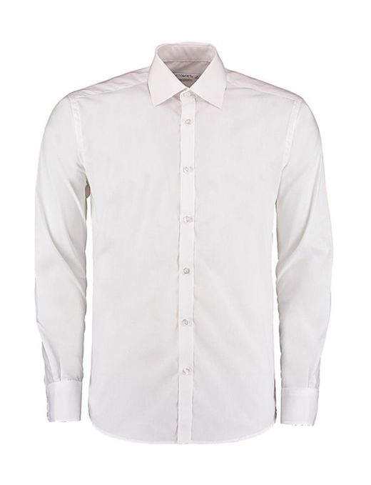 Camicia aderente a maniche lunghe