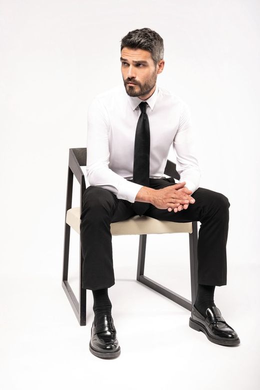 CAMICIA NON IRON A MANICHE LUNGHE DA UOMO