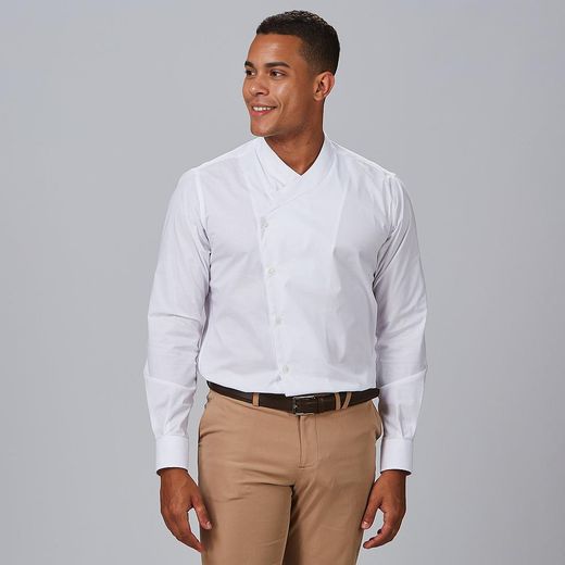Camisa Hombre Slim Fit Fil A Fil C/Cocinero Marcello