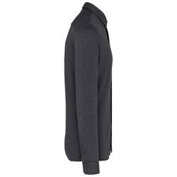 Camicia a maniche lunghe jacquard