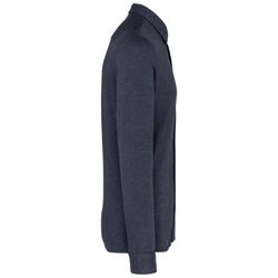 Camicia a maniche lunghe jacquard