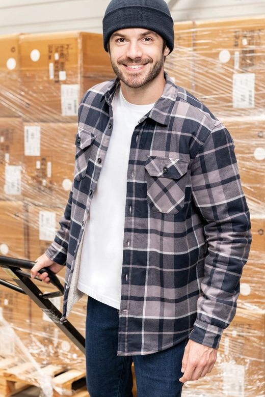 Sherpa gefüttertes Holzfällerhemd