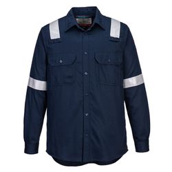 Camisa ligera resistente a la llama y antiestática
