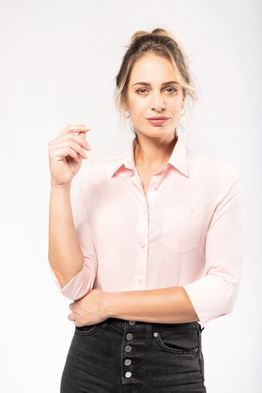 Chemise à manches 3/4 Femme