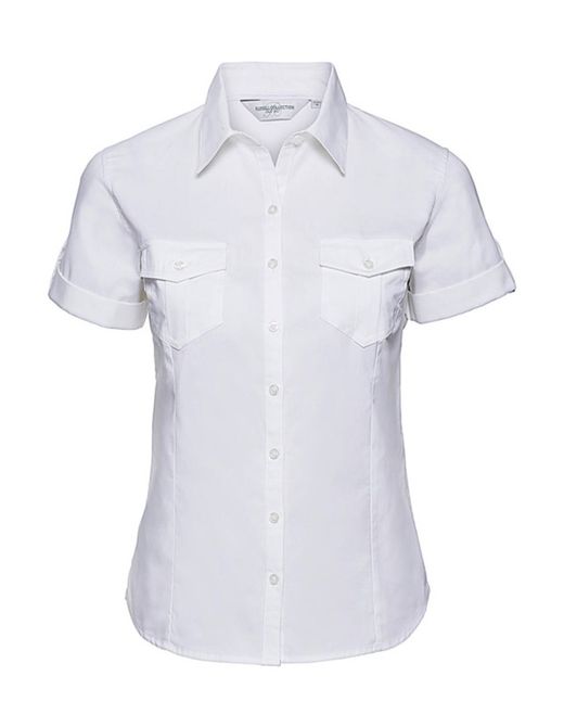 Camicia da donna a maniche corte