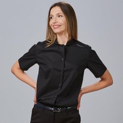 Camisa Mujer M/C C/Mao Elastan "Red Line"