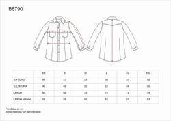 Langärmliges Jeanshemd für Frauen mit Brusttaschen und Passe auf der Rückseite Light Denim