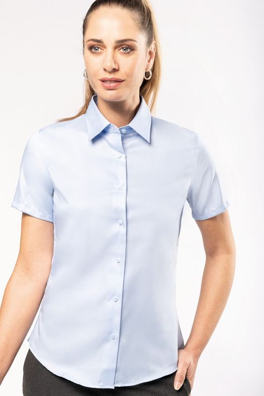 WOMEN'S SHORT SLEEVE NO-IRON SHIRT